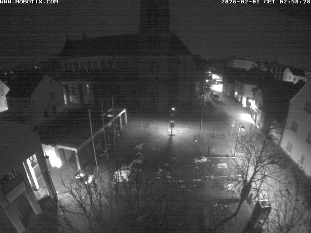 Archiv Foto Webcam Rodgau: Rathausplatz Jügesheim