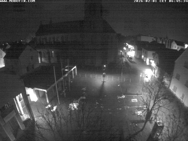 Archiv Foto Webcam Rodgau: Rathausplatz Jügesheim
