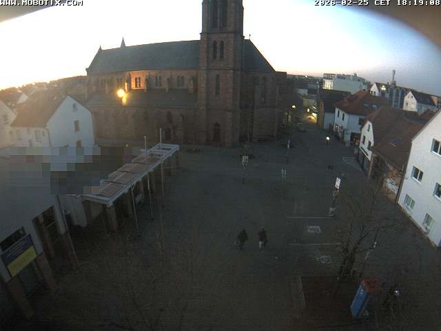 Archiv Foto Webcam Rodgau: Rathausplatz Jügesheim