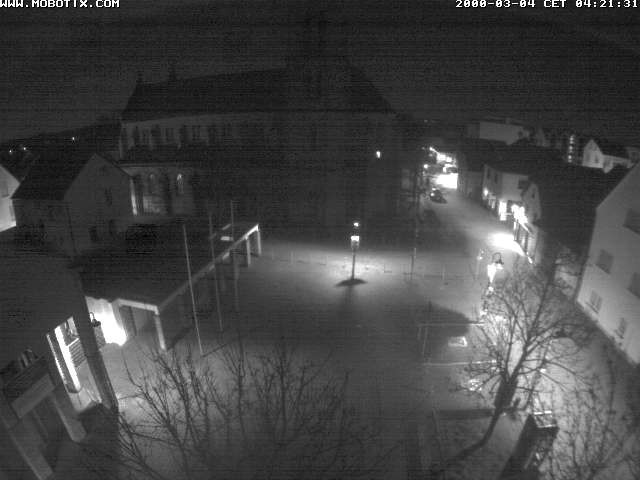Archiv Foto Webcam Rodgau: Rathausplatz Jügesheim