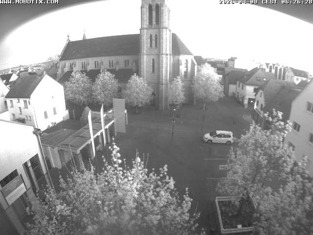 Archiv Foto Webcam Rodgau: Rathausplatz Jügesheim