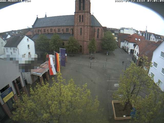 Archiv Foto Webcam Rodgau: Rathausplatz Jügesheim