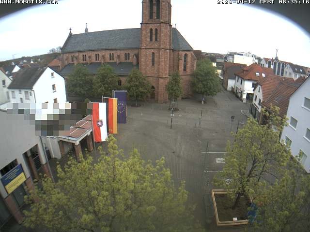 Archiv Foto Webcam Rodgau: Rathausplatz Jügesheim