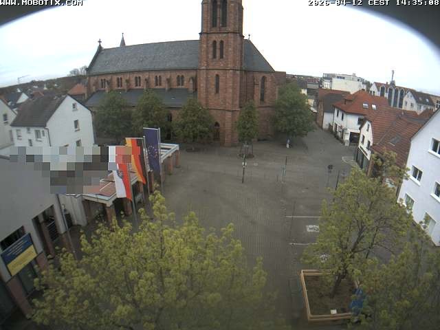 Archiv Foto Webcam Rodgau: Rathausplatz Jügesheim