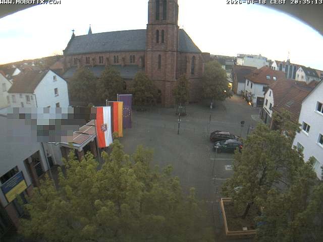 Archiv Foto Webcam Rodgau: Rathausplatz Jügesheim