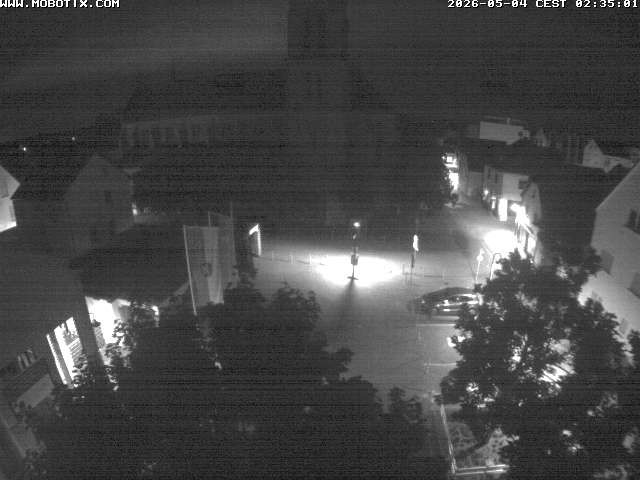 Archiv Foto Webcam Rodgau: Rathausplatz Jügesheim