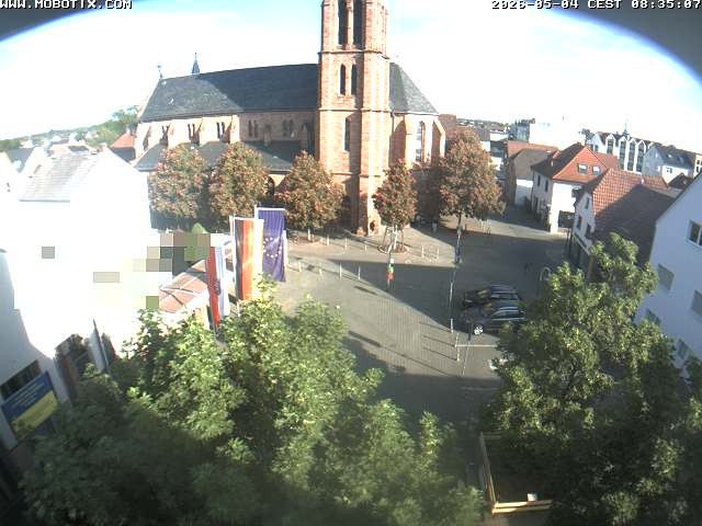 Archiv Foto Webcam Rodgau: Rathausplatz Jügesheim