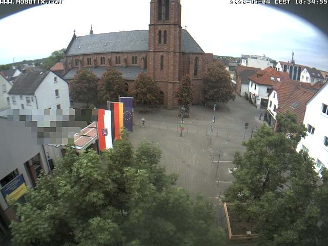 Archiv Foto Webcam Rodgau: Rathausplatz Jügesheim