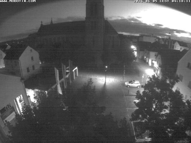 Archiv Foto Webcam Rodgau: Rathausplatz Jügesheim