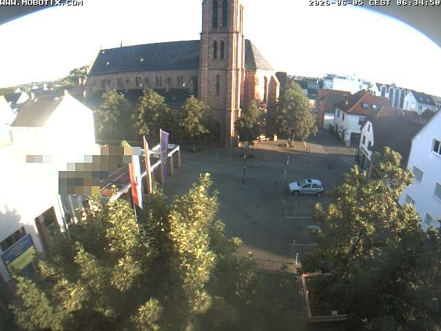 Archiv Foto Webcam Rodgau: Rathausplatz Jügesheim