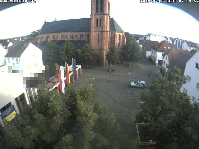 Archiv Foto Webcam Rodgau: Rathausplatz Jügesheim