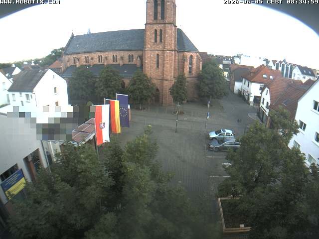 Archiv Foto Webcam Rodgau: Rathausplatz Jügesheim
