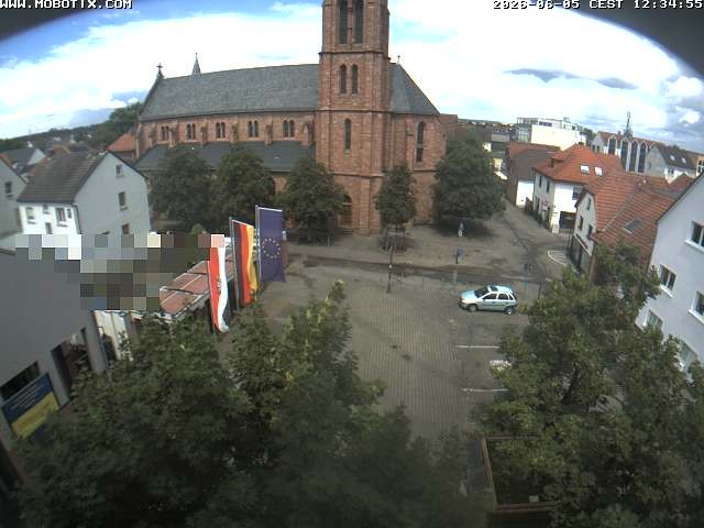 Archiv Foto Webcam Rodgau: Rathausplatz Jügesheim