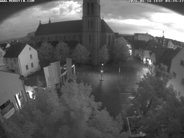 Archiv Foto Webcam Rodgau: Rathausplatz Jügesheim