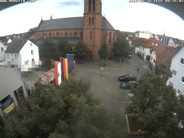 Archiv Foto Webcam Rodgau: Rathausplatz Jügesheim