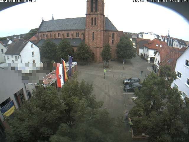 Archiv Foto Webcam Rodgau: Rathausplatz Jügesheim