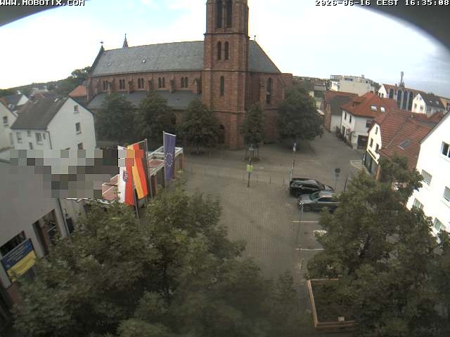 Archiv Foto Webcam Rodgau: Rathausplatz Jügesheim