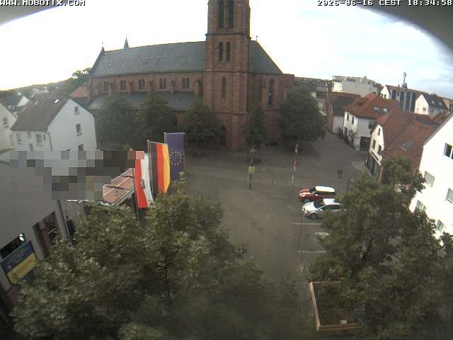 Archiv Foto Webcam Rodgau: Rathausplatz Jügesheim
