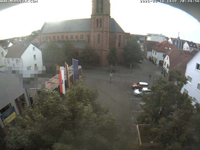 Archiv Foto Webcam Rodgau: Rathausplatz Jügesheim