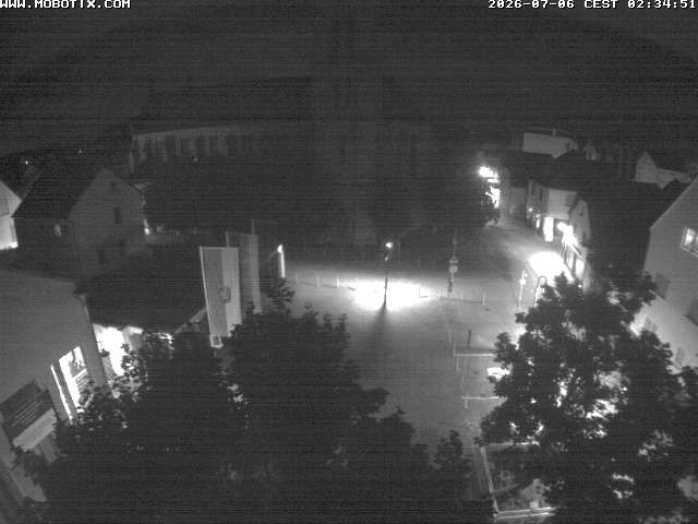 Archiv Foto Webcam Rodgau: Rathausplatz Jügesheim