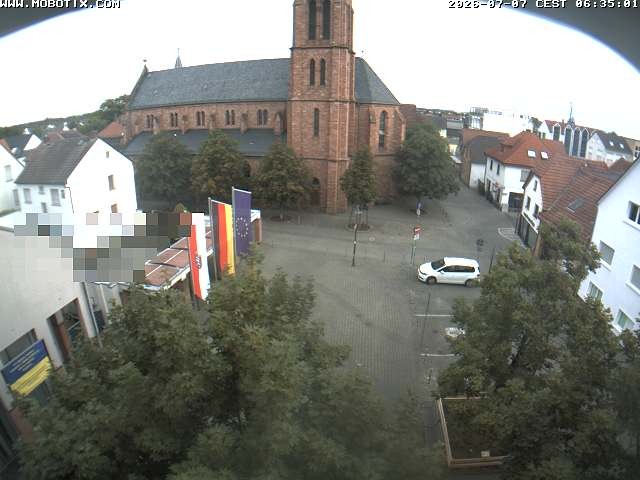 Archiv Foto Webcam Rodgau: Rathausplatz Jügesheim