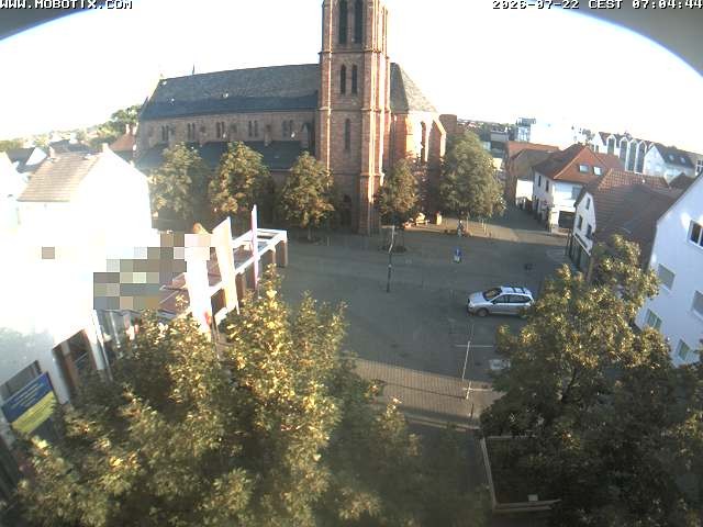 Archiv Foto Webcam Rodgau: Rathausplatz Jügesheim