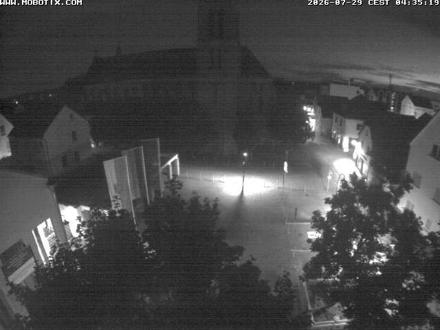 Archiv Foto Webcam Rodgau: Rathausplatz Jügesheim