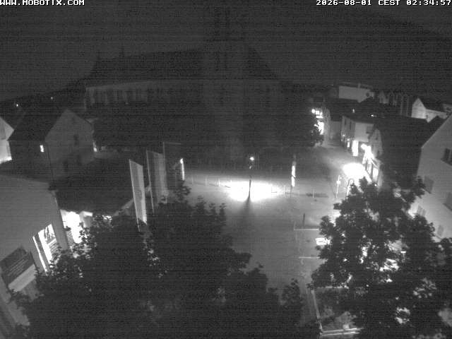 Archiv Foto Webcam Rodgau: Rathausplatz Jügesheim