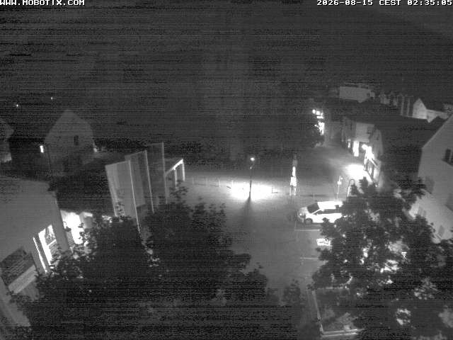 Archiv Foto Webcam Rodgau: Rathausplatz Jügesheim