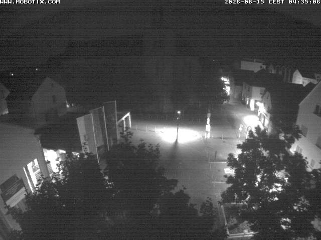 Archiv Foto Webcam Rodgau: Rathausplatz Jügesheim