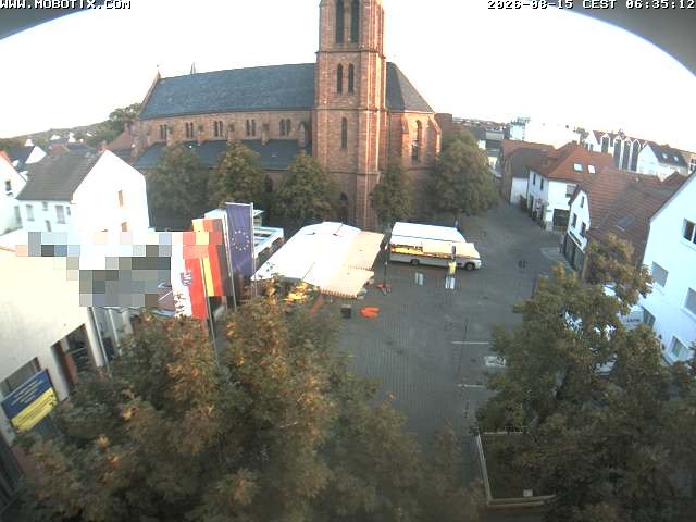 Archiv Foto Webcam Rodgau: Rathausplatz Jügesheim
