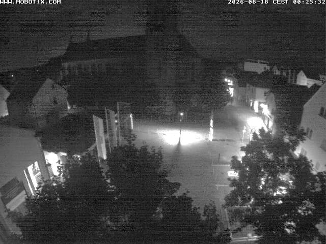 Archiv Foto Webcam Rodgau: Rathausplatz Jügesheim