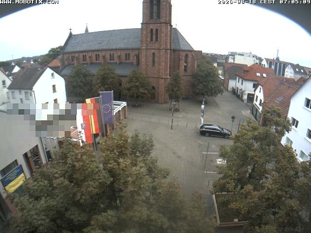 Archiv Foto Webcam Rodgau: Rathausplatz Jügesheim