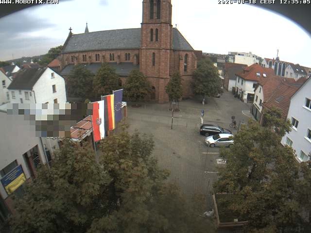 Archiv Foto Webcam Rodgau: Rathausplatz Jügesheim
