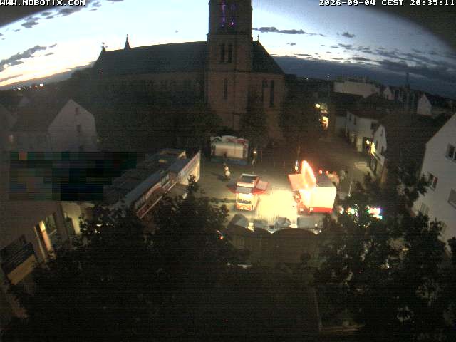 Archiv Foto Webcam Rodgau: Rathausplatz Jügesheim