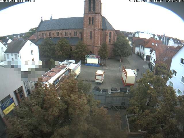 Archiv Foto Webcam Rodgau: Rathausplatz Jügesheim