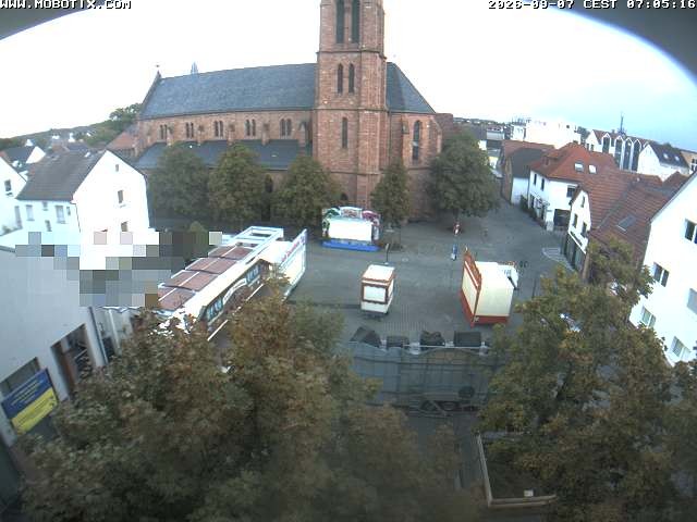 Archiv Foto Webcam Rodgau: Rathausplatz Jügesheim