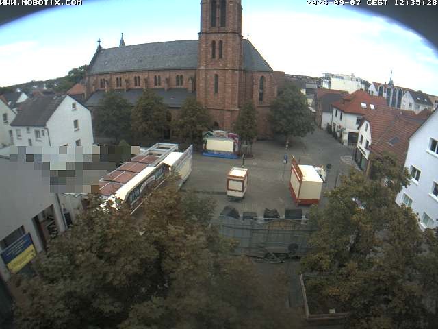Archiv Foto Webcam Rodgau: Rathausplatz Jügesheim