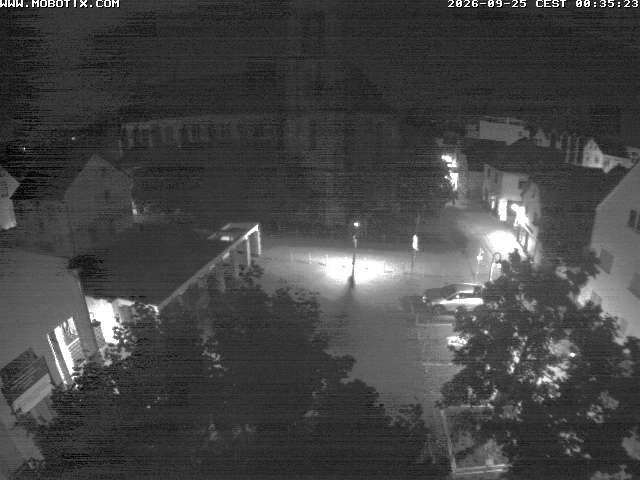 Archiv Foto Webcam Rodgau: Rathausplatz Jügesheim