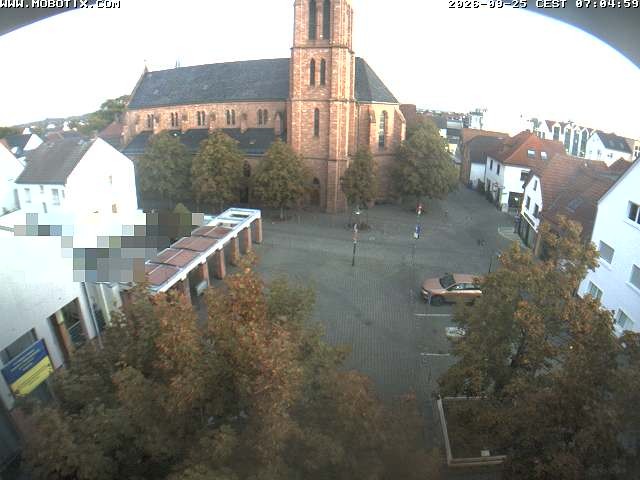 Archiv Foto Webcam Rodgau: Rathausplatz Jügesheim