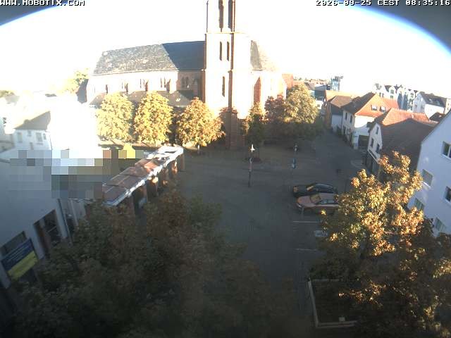 Archiv Foto Webcam Rodgau: Rathausplatz Jügesheim