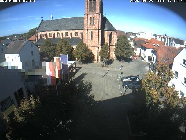 Archiv Foto Webcam Rodgau: Rathausplatz Jügesheim