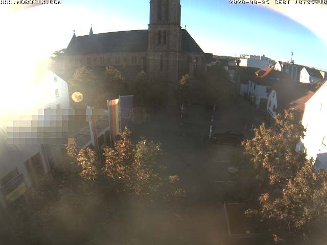 Archiv Foto Webcam Rodgau: Rathausplatz Jügesheim