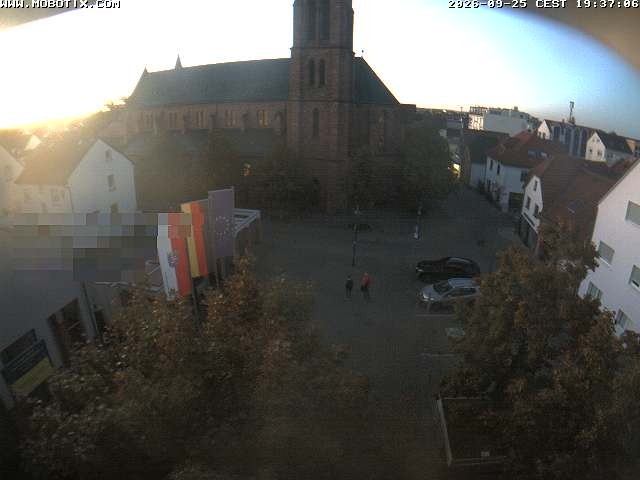 Archiv Foto Webcam Rodgau: Rathausplatz Jügesheim