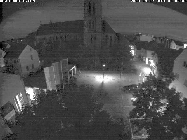 Archiv Foto Webcam Rodgau: Rathausplatz Jügesheim