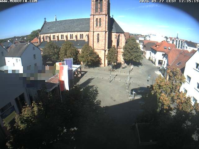 Archiv Foto Webcam Rodgau: Rathausplatz Jügesheim