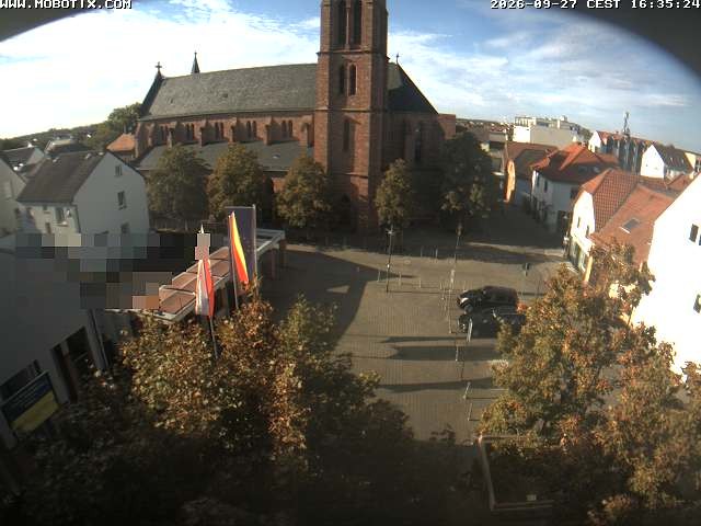 Archiv Foto Webcam Rodgau: Rathausplatz Jügesheim