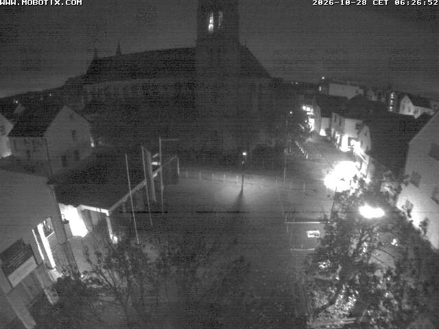 Archiv Foto Webcam Rodgau: Rathausplatz Jügesheim