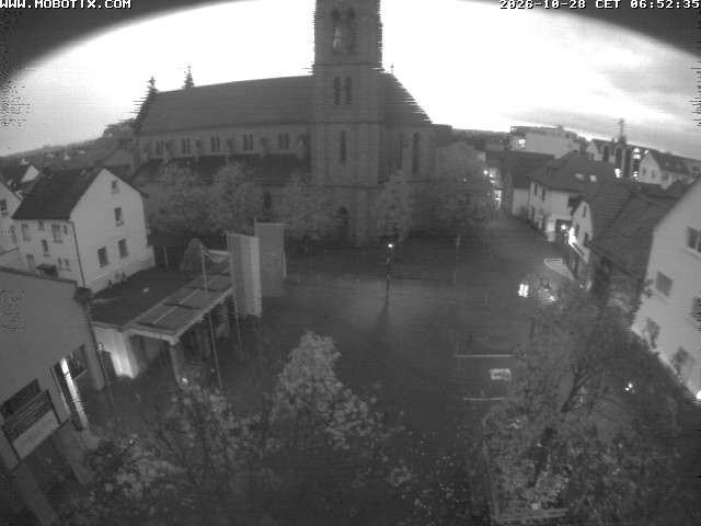 Archiv Foto Webcam Rodgau: Rathausplatz Jügesheim