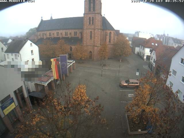Archiv Foto Webcam Rodgau: Rathausplatz Jügesheim